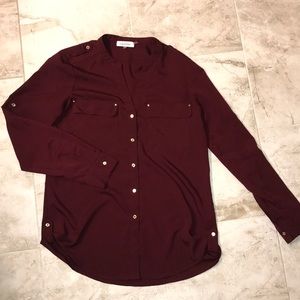Calvin Klein tunic blouse
